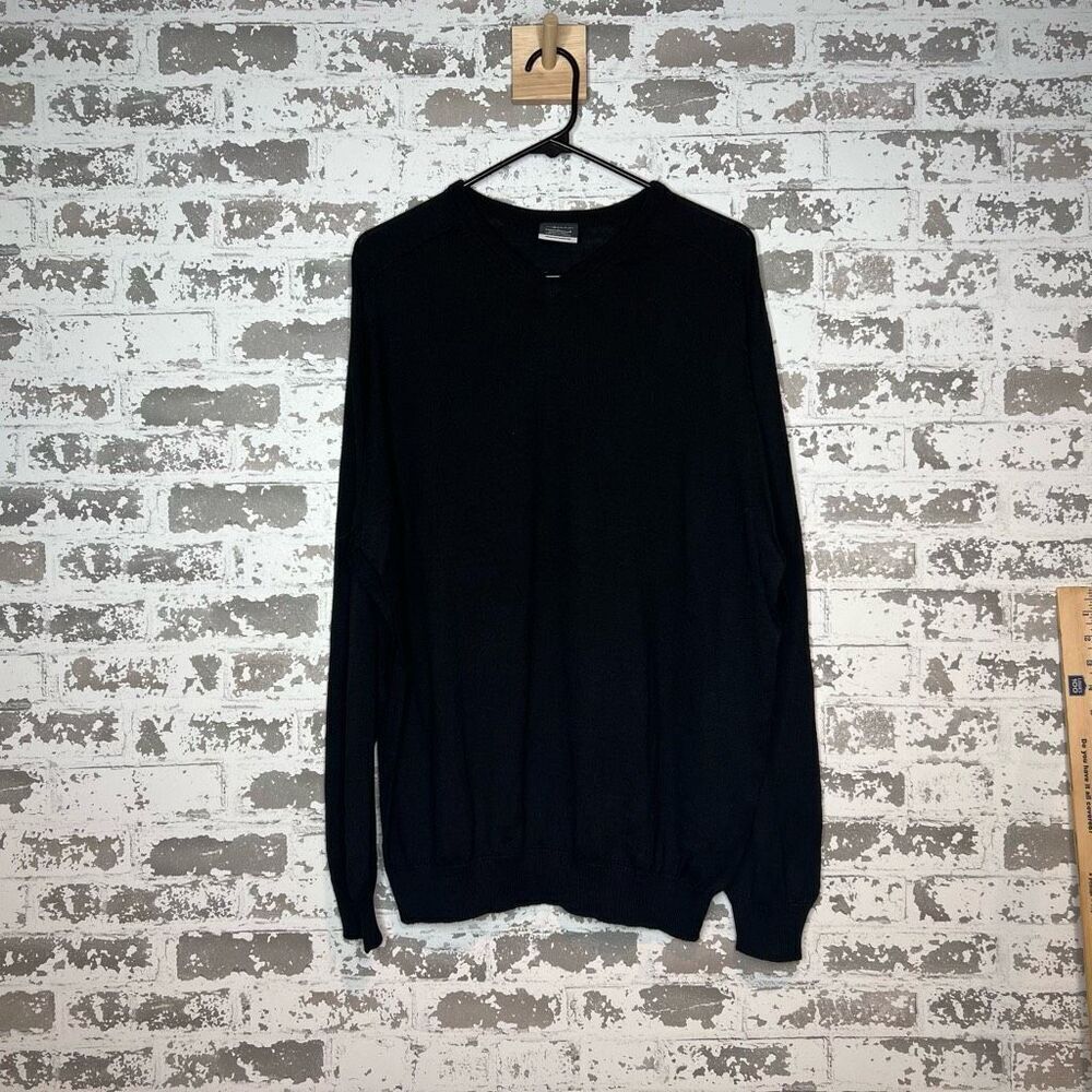 Nike golf long sleeve v neck wool sweater